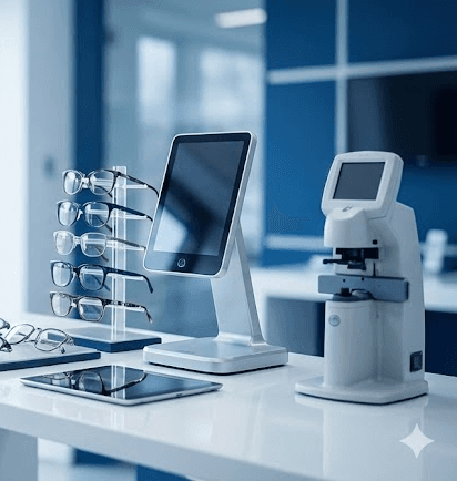 Eyesite Opticians team providing expert eye care services